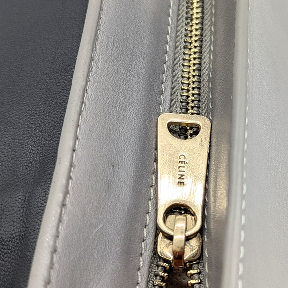 Celine Medium tri-color Trapeze - Picture 12 of 14
